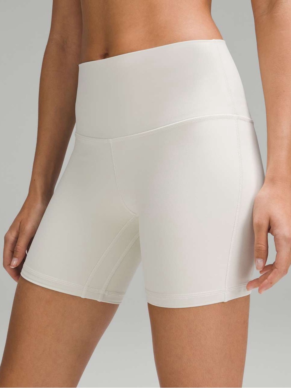 Lululemon Align High-Rise Shorts 6” - Bone White - Size 2